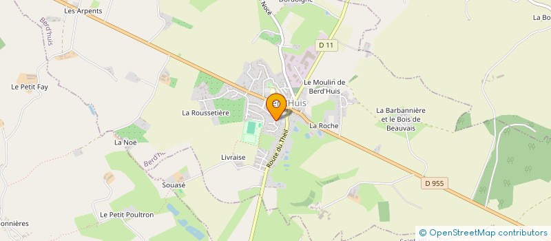 localisation de l'entreprise MONSIEUR SERGE SURCIN à BERD'HUIS