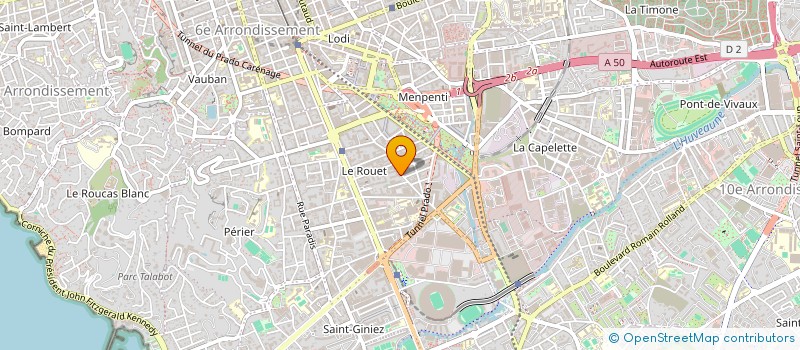 localisation de l'entreprise MONSIEUR SERGE TAIEB à MARSEILLE