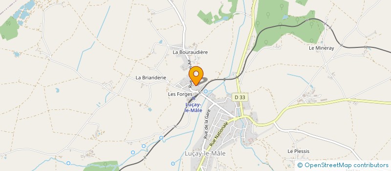 localisation de l'entreprise MONSIEUR SERGE TALLAND à LUCAY-LE-MALE