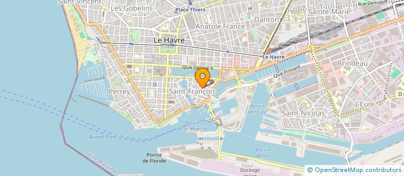 localisation de l'entreprise MONSIEUR SERGE TALLEUX  LE HAVRE