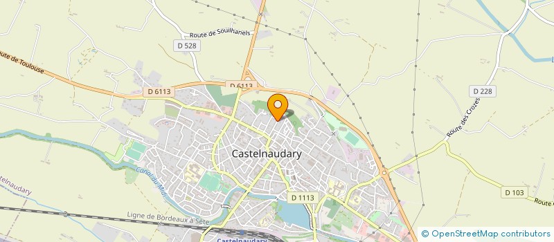 localisation de l'entreprise MONSIEUR SERGE TANDOU  CASTELNAUDARY