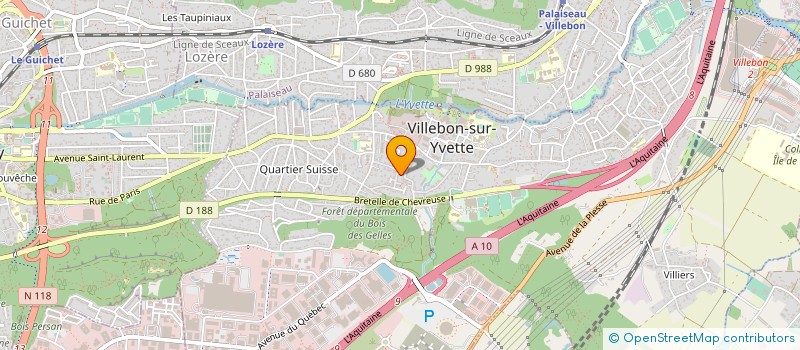 localisation de l'entreprise MONSIEUR SERGE TANGUY  VILLEBON-SUR-YVETTE