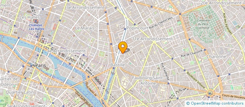 localisation de l'entreprise MONSIEUR SERGE TARDIF  PARIS