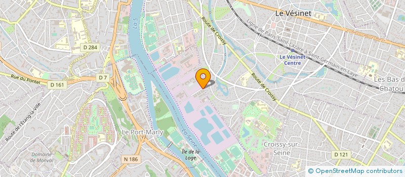localisation de l'entreprise MONSIEUR SERGE TCHAPTCHET à CROISSY-SUR-SEINE