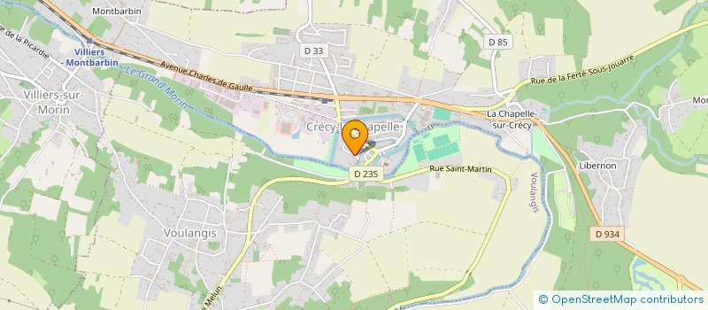 localisation de l'entreprise MONSIEUR SERGE TCHILINGUIRIAN  CRECY-LA-CHAPELLE