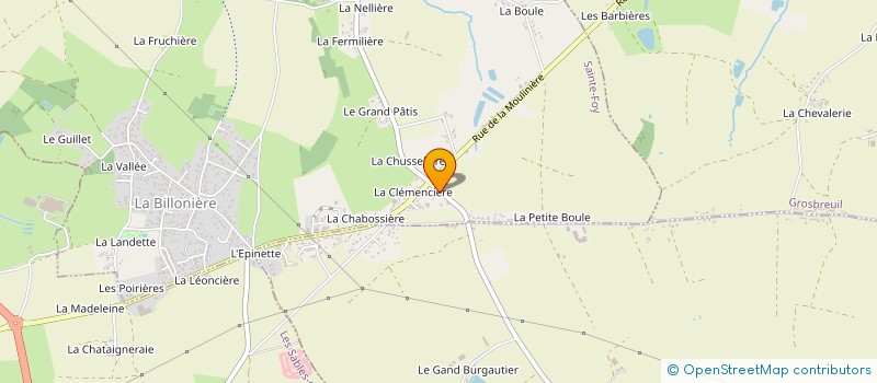 localisation de l'entreprise MONSIEUR SERGE TEILLET à SAINTE-FOY