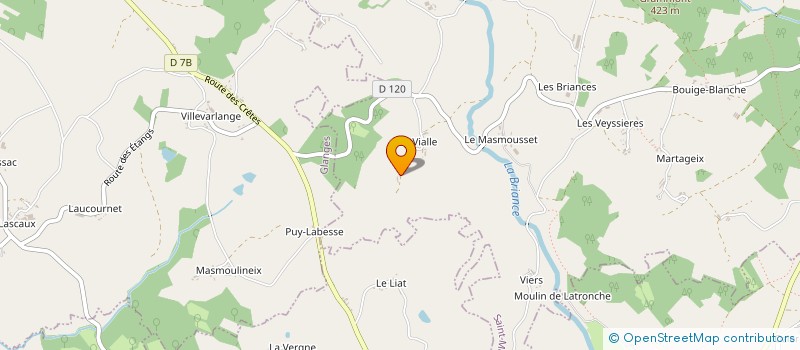 localisation de l'entreprise MONSIEUR SERGE TENEZE à SAINT-MEARD