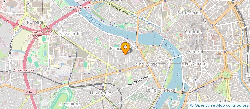 localisation de l'entreprise MONSIEUR SERGE TENIAS à TOULOUSE