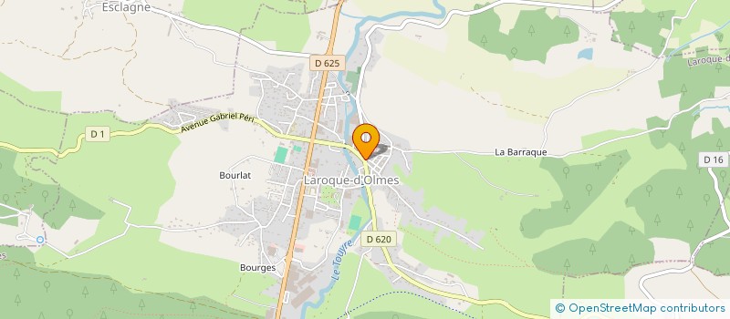 localisation de l'entreprise MONSIEUR SERGE TERUEL à LAROQUE-D'OLMES