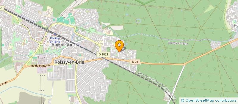 localisation de l'entreprise MONSIEUR SERGE TERZAKIAN  ROISSY-EN-BRIE