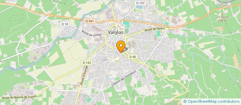 localisation de l'entreprise MONSIEUR SERGE TESSAIRE à VALREAS
