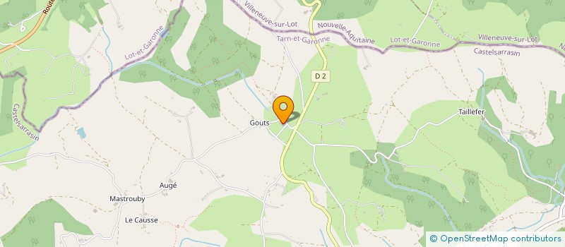 localisation de l'entreprise MONSIEUR SERGE TEULIER  MONTAIGU-DE-QUERCY