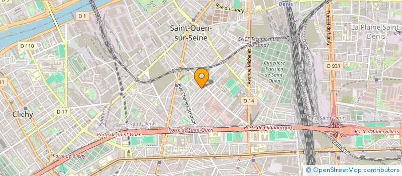 localisation de l'entreprise MONSIEUR SERGE TEYSSOT à SAINT-OUEN-SUR-SEINE