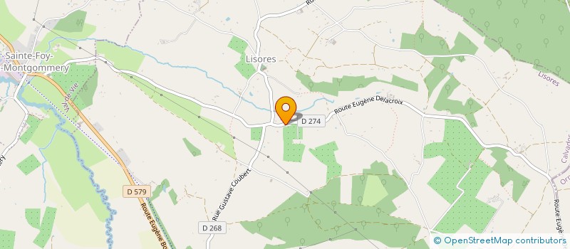 localisation de l'entreprise MONSIEUR SERGE THEBAULT  LISORES