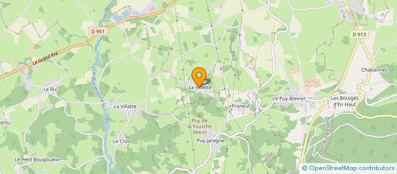 localisation de l'entreprise MONSIEUR SERGE THEODON à DUN-LE-PALESTEL