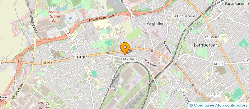 localisation de l'entreprise MONSIEUR SERGE THERY à LILLE