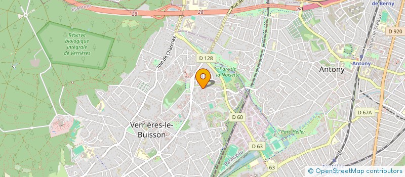 localisation de l'entreprise MONSIEUR SERGE THIRIET à VERRIERES-LE-BUISSON