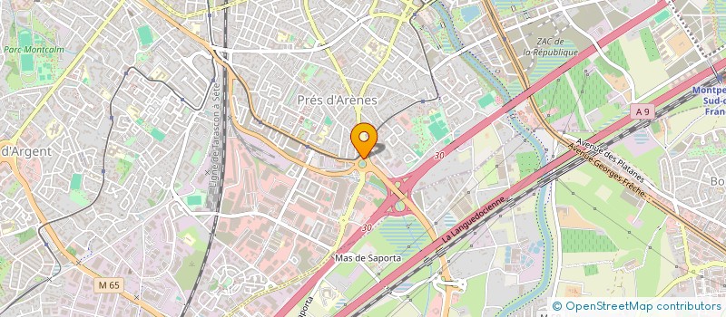 localisation de l'entreprise MONSIEUR SERGE THOMAS à MONTPELLIER