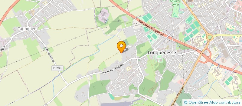 localisation de l'entreprise MONSIEUR SERGE THOMAS  LONGUENESSE