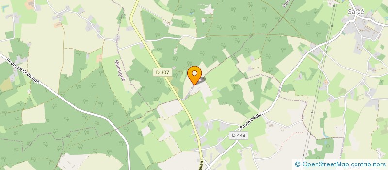 localisation de l'entreprise MONSIEUR SERGE TILLARD  PONTVALLAIN