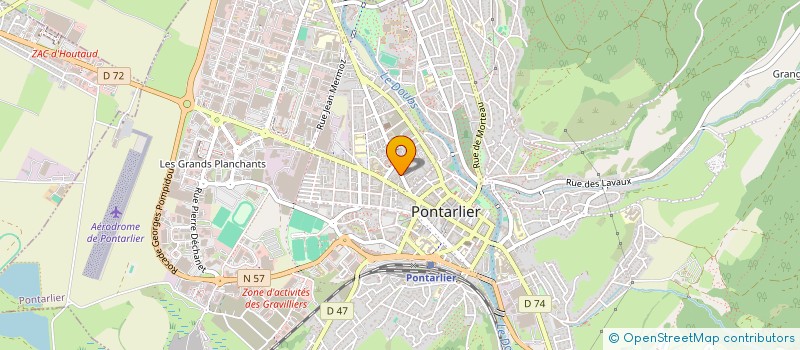 localisation de l'entreprise MONSIEUR SERGE TISSOT à DOUBS