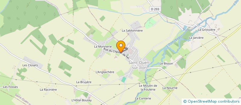 localisation de l'entreprise MONSIEUR SERGE TOURNEUR à SAINT-OUEN-SUR-ITON