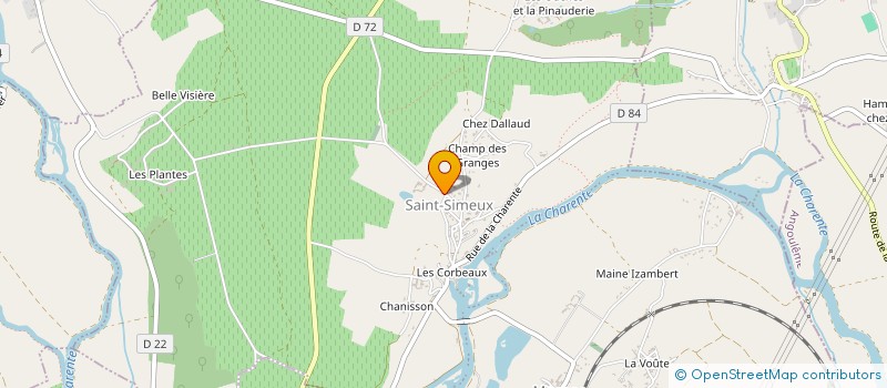 localisation de l'entreprise MONSIEUR SERGE TRENY à MOSNAC-SAINT-SIMEUX