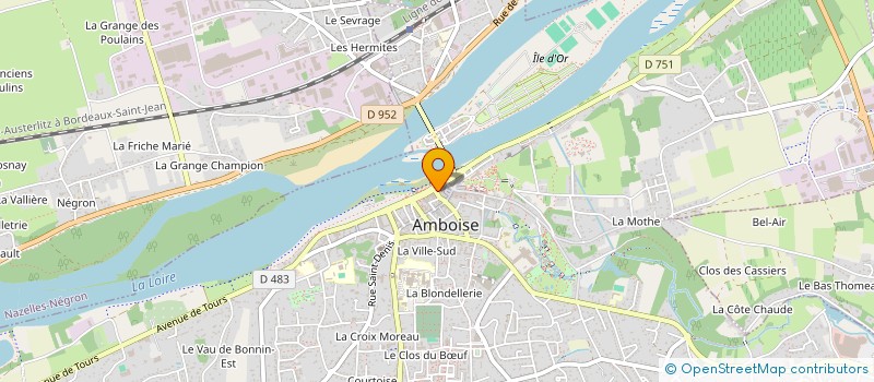 localisation de l'entreprise MONSIEUR SERGE TRUCHY  AMBOISE