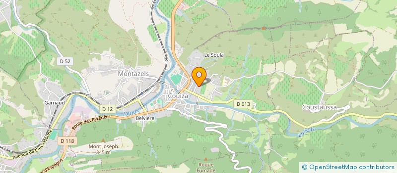 localisation de l'entreprise MONSIEUR SERGE UME  BUGARACH