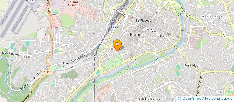 localisation de l'entreprise MONSIEUR SERGE USE  POITIERS