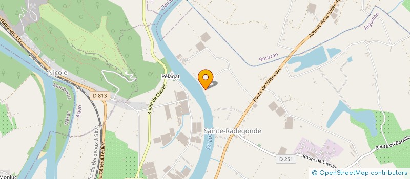 localisation de l'entreprise MONSIEUR SERGE VALDATI à AIGUILLON