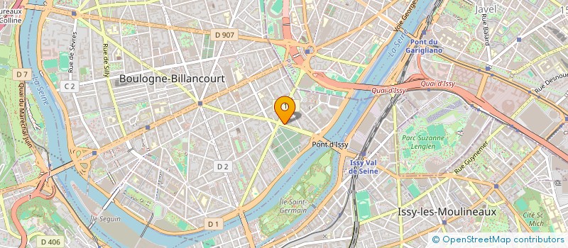localisation de l'entreprise MONSIEUR SERGE VALLEE à BOULOGNE-BILLANCOURT