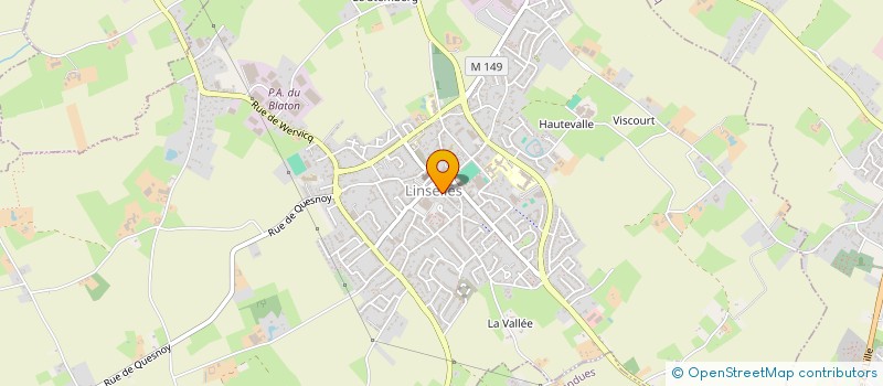 localisation de l'entreprise MONSIEUR SERGE VAN ELSLANDE à LINSELLES