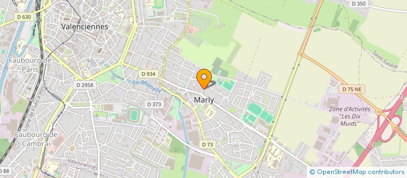 localisation de l'entreprise MONSIEUR SERGE VANDENBERGUE  MARLY