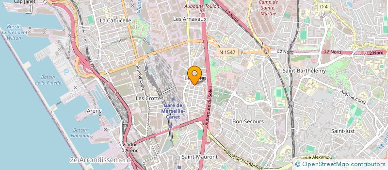 localisation de l'entreprise MONSIEUR SERGE VANDERRIEST à MARSEILLE