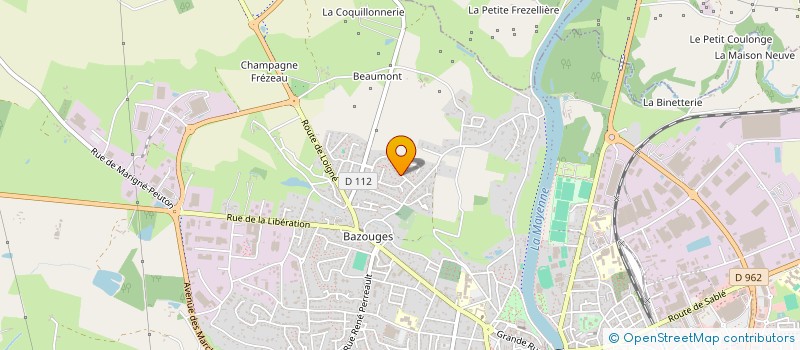 localisation de l'entreprise MONSIEUR SERGE VANNIER à CHATEAU-GONTIER-SUR-MAYENNE