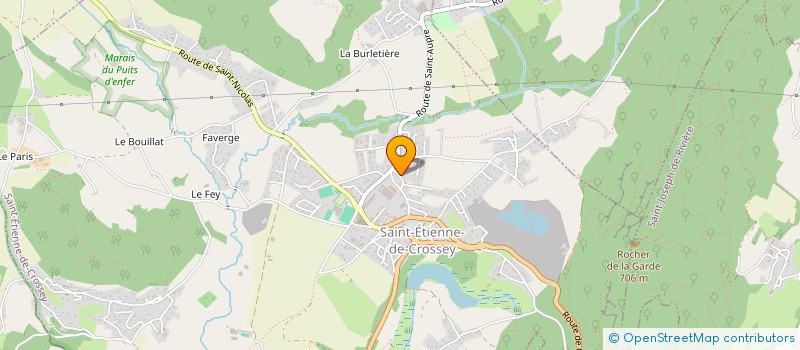 localisation de l'entreprise MONSIEUR SERGE VANTHOURNOUT  SAINT-ETIENNE-DE-CROSSEY