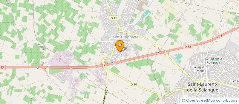 localisation de l'entreprise MONSIEUR SERGE VARGAS  SAINT-HIPPOLYTE