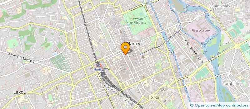 localisation de l'entreprise MONSIEUR SERGE VARRY à NANCY