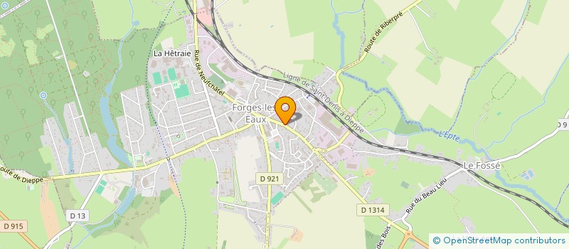 localisation de l'entreprise MONSIEUR SERGE VAUQUET à FORGES-LES-EAUX