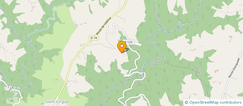 localisation de l'entreprise MONSIEUR SERGE VEDEL  PADIES