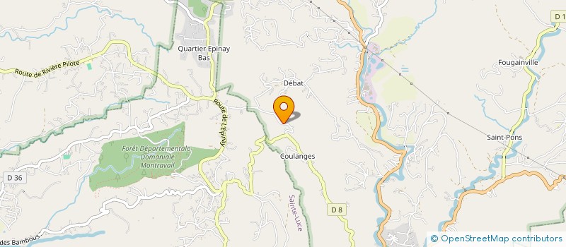 localisation de l'entreprise MONSIEUR SERGE VEGA  RIVIERE-PILOTE