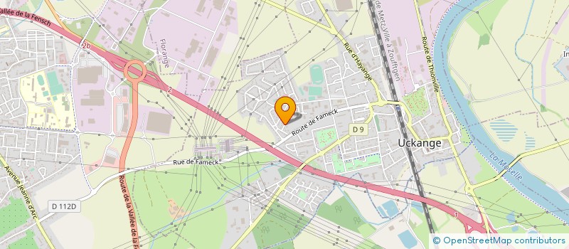 localisation de l'entreprise MONSIEUR SERGE VENUTI  UCKANGE