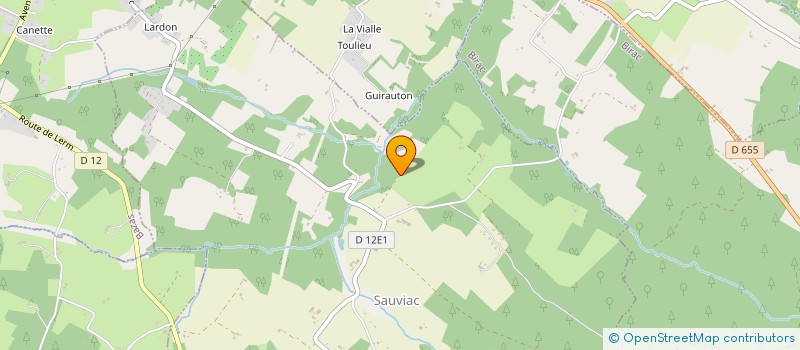 localisation de l'entreprise MONSIEUR SERGE VEYSSEYRE  SAUVIAC