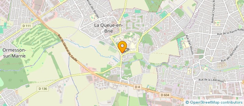 localisation de l'entreprise MONSIEUR SERGE VIDAL à LA QUEUE-EN-BRIE