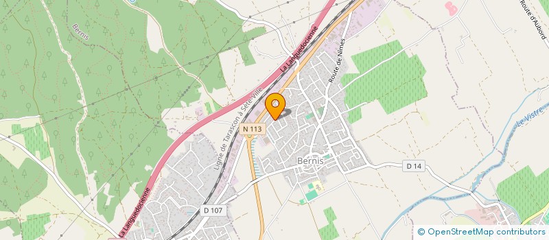 localisation de l'entreprise MONSIEUR SERGE VIDAL  BERNIS