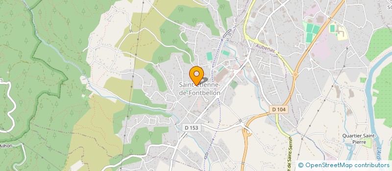 localisation de l'entreprise MONSIEUR SERGE VIDIL à SAINT-ETIENNE-DE-FONTBELLON