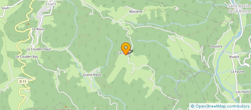 localisation de l'entreprise MONSIEUR SERGE VIEILLEMARINGE  SAINT-BONNET-ELVERT