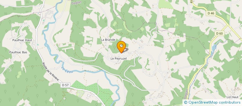 localisation de l'entreprise MONSIEUR SERGE VIELMONT  SAINT MARTIAL DE NABIRAT