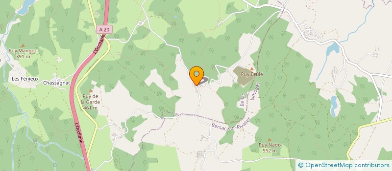 localisation de l'entreprise MONSIEUR SERGE VIGNAUD  BESSINES-SUR-GARTEMPE